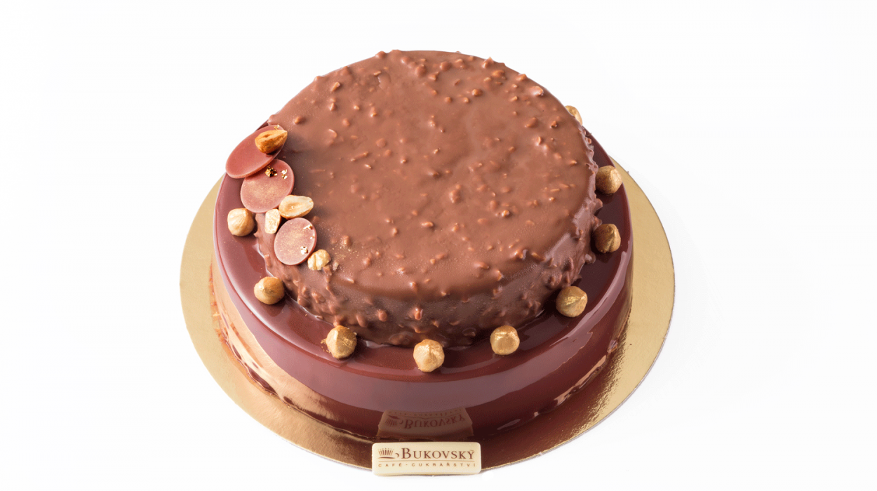 Dort čokoláda / lískový ořech